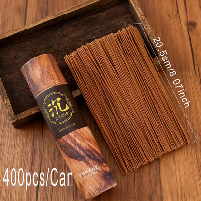 Tube de bâtons d’encens naturel à l’agarwood – méditation et parfum longue durée