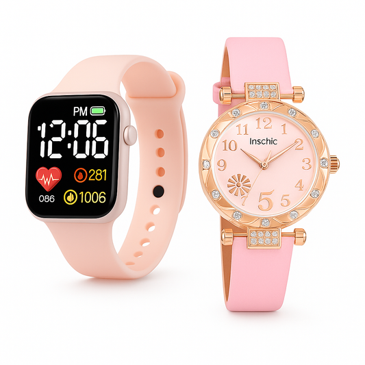 Montre LED Enfant Cartoon – Bracelet Tactile et Coloré